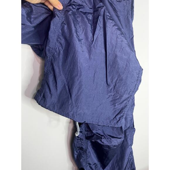 Edikted parachute pants Size XS/S Rian nylon cargo pants in navy - Picture 4 of 7